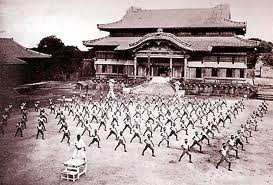 Training at Shuri Castle